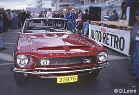 Découvert lors d'une réunion internationale du Mustang Club de France (le fameux