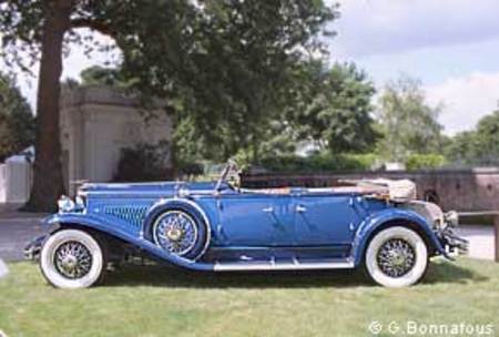 La cour d'Honneur : Duesenberg J 1931