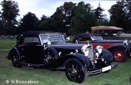 Mercedes 500 K cabriolet C, 1935.