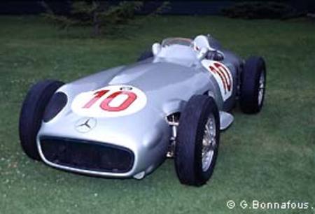 Mercedes W 196 de F1.