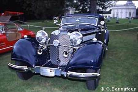 Mercedes 540 K Cabriolet A, 1937.