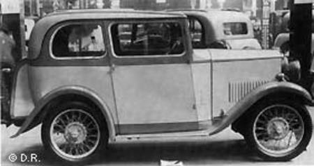 Triumph Super Seven, 1931