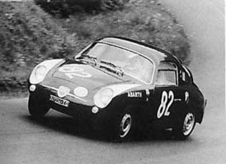 Fiat Abarth 750 Record Monza Zagato au Nürburgring, 1960 