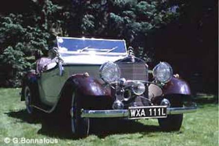 Mercedes 200 roadster de 1936 : n° de châssis 109 sur 110 fabriqués 