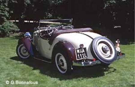 Mercedes 200 roadster de 1936 : n° de châssis 109 sur 110 fabriqués 