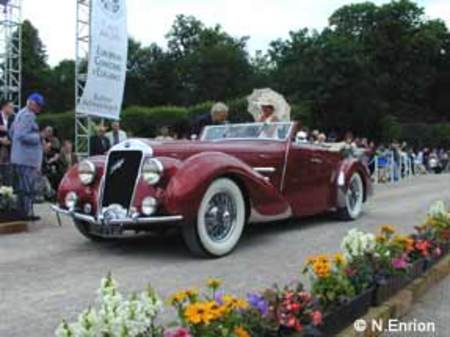 Delage D8 120S cabriolet Saoutchik 1938