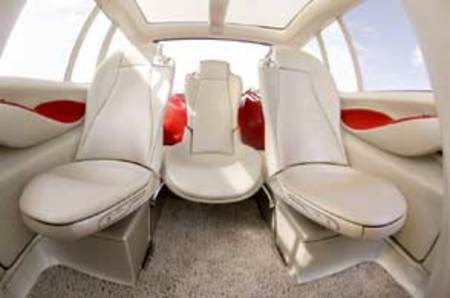 Intérieur de la C-Airlouge : le bien être des passagers a été privilégié
