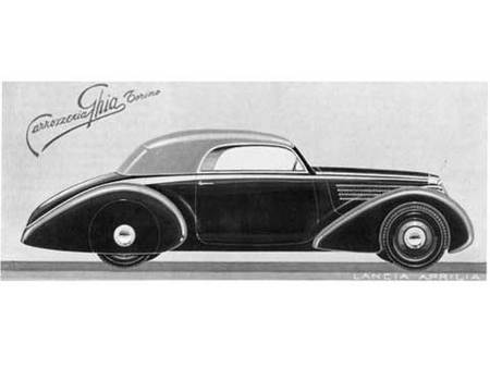 Lancia Aprilia aérodynamique 1934