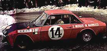 Sandro Munari sur Lancia Fulvia