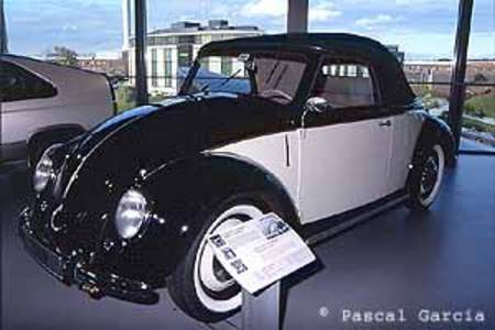 Coccinelle cabriolet Hebmüller de 1949