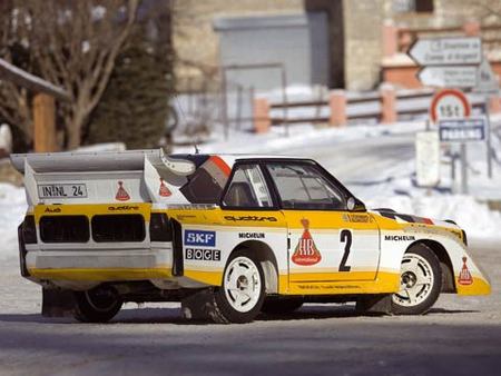 Audi Quattro Pike's Peak pilotée par Walter Röhrl et Blomqvist