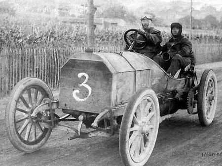 Jenatzy sur Mercedes, 1905