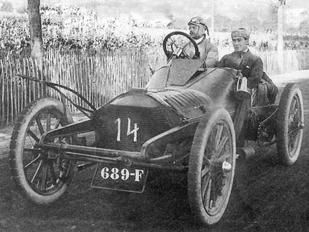 Bianchi sur Wolseley en 1905