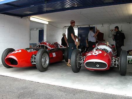 Les deux Maserati 250F des frères Rettenmaier