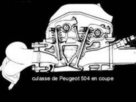 Coupe de culasse de Peugeot 504
