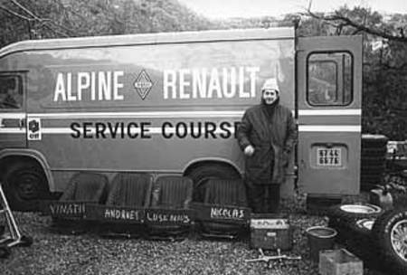 Service d'assistance au rallye de Monte Carlo 1969.