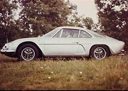 Alpine A 110 de 1973 fabriquée en Espagne