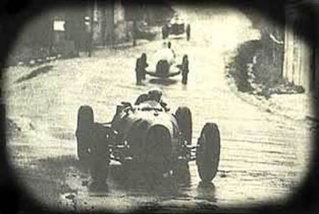 Hans Stuck en tête à la Coupe Acerbo 1934.