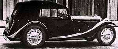 Morgan cabriolet