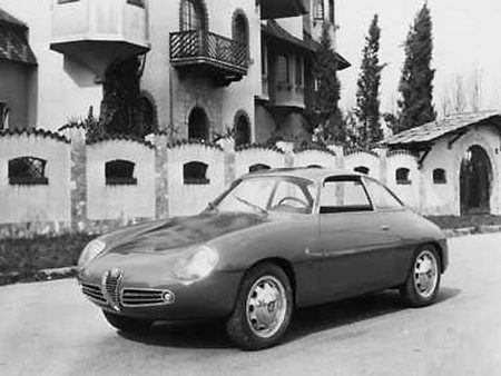 Alfa Romeo Giulietta Sprint Z en 1960