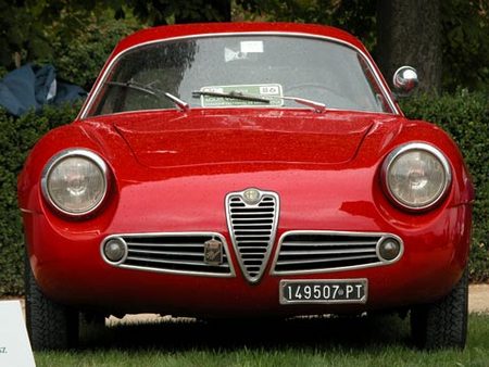 Alfa Romeo Giulietta Sprint Zagato en 1960