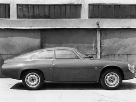 Alfa Romeo Giulietta Sprint Zagato en 1961 (coda tronca)