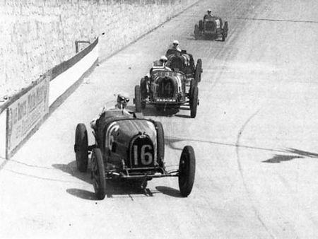 Les Bugatti au GP de Monaco