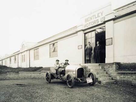 L'usine Bentley de Cricklewood dans les années 20