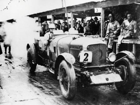 Barnato à Brooklands en 1930