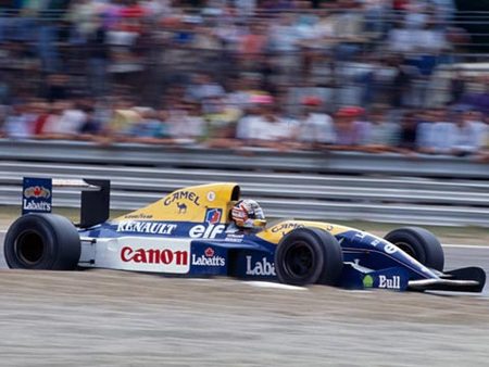 Mansell, Monza, 1991