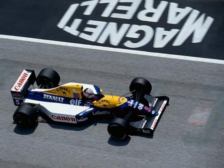 Mansell, GP de St Marin, Imola 1992
