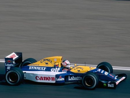 Mansell, GP du Mexique 1992
