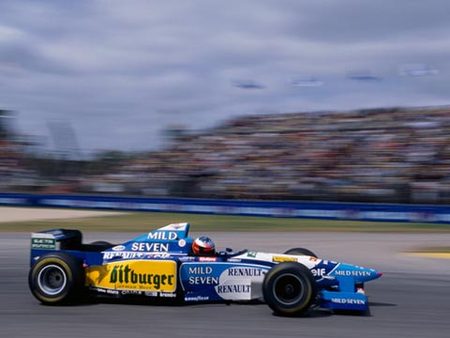 Schumacher sur Benetton, Australie, 1995