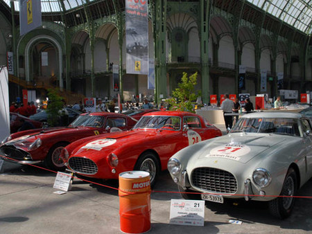 (de droite vers la gauche) Ferrari 250 MM, Europa GT et GT Tour de France
