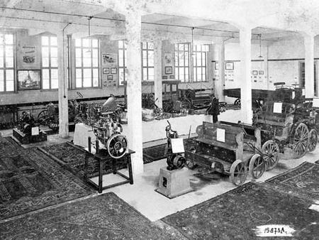 La collection Daimler en 1910