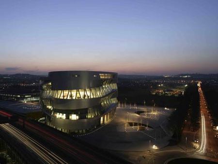 Le musée dans le tissu urbain de Stuttgart