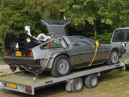 La De Lorean de Retour vers le futur