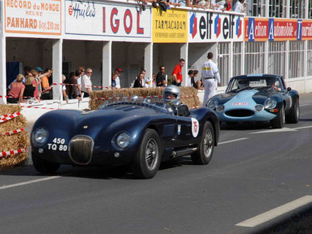 Jaguar Type C et Type E