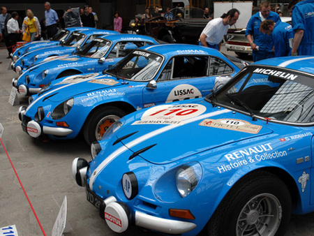 A110 au Tour de France historique