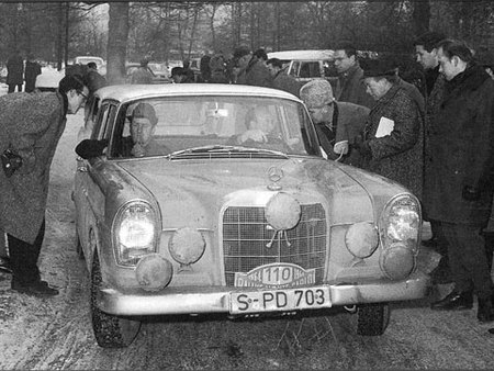 Böhringer et Kaiser sur 300 SE en 1964