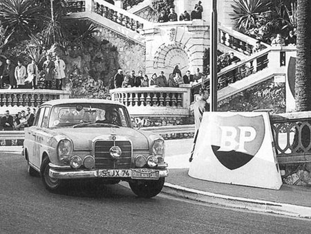 Rosqvist sur le circuit de Monaco en 1963