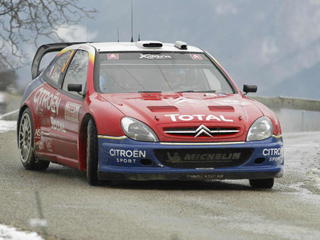 La Xsara WRC de Loeb en 2000