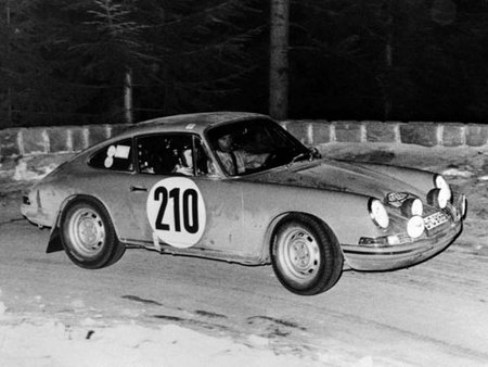 Monte-Carlo 1968, Elford Stone 911 T Rallye 2L