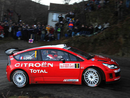 Loeb sur C4 WRC en 2007