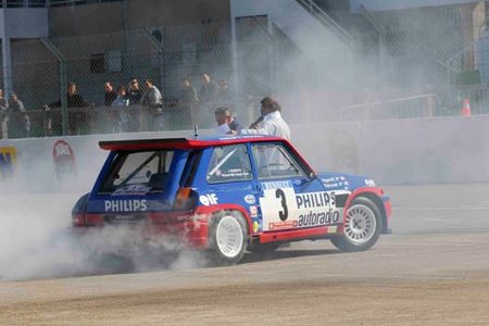 Jean Ragnotti sur la R5 Maxi Turbo