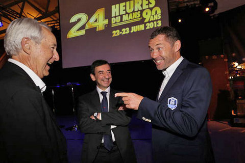 Gérard Larousse, Pierre Fillon et Tom Kristensen