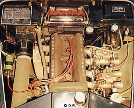 Moteur de la Facellia F2 S