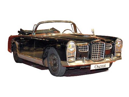 Fiche technique FACEL VEGA FV2 Cabriolet