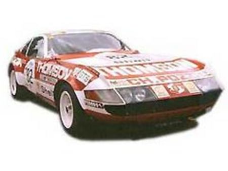 Fiche technique FERRARI 365 GTB/4 Daytona Gr. IV