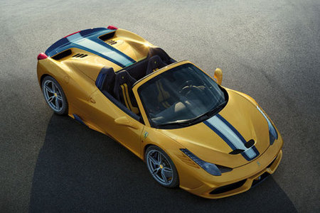 Fiche technique FERRARI 458 Speciale A